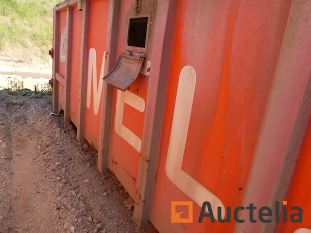Ref:ec1.03 - gesloten container 16 m³ ang - afbeelding 3 van  12