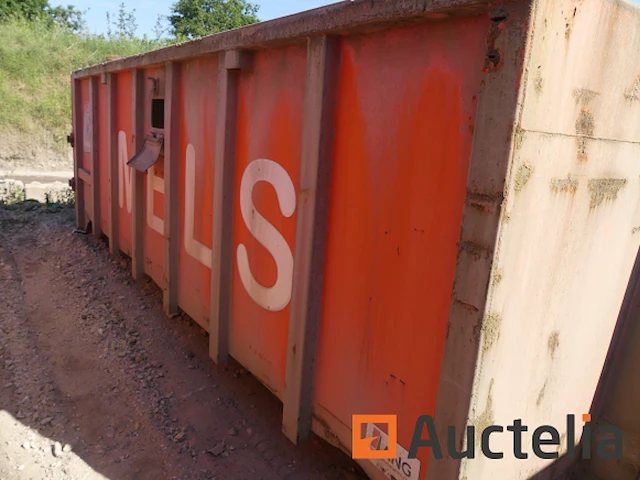 Ref:ec1.03 - gesloten container 16 m³ ang - afbeelding 8 van  12