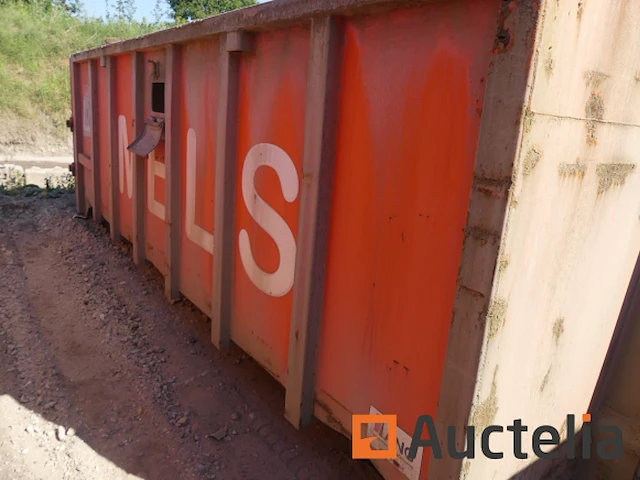 Ref:ec1.03 - gesloten container 16 m³ ang - afbeelding 10 van  12
