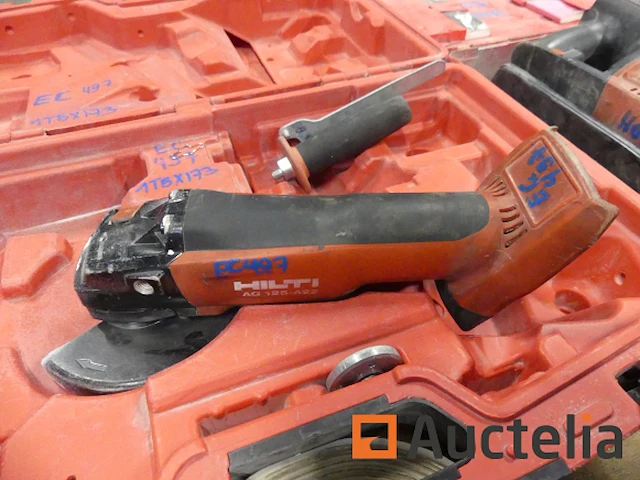 Ref:ec185 - ec497 - e495 - hilti op accus vermogen gereedschap (incompleet) - afbeelding 1 van  14