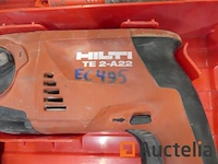 Ref:ec185 - ec497 - e495 - hilti op accus vermogen gereedschap (incompleet) - afbeelding 13 van  14