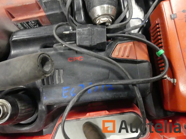 Ref:ec186a/b - 2 boormachines op accu hilti - afbeelding 4 van  7