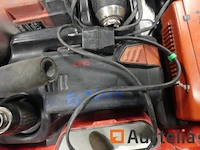 Ref:ec186a/b - 2 boormachines op accu hilti - afbeelding 4 van  7