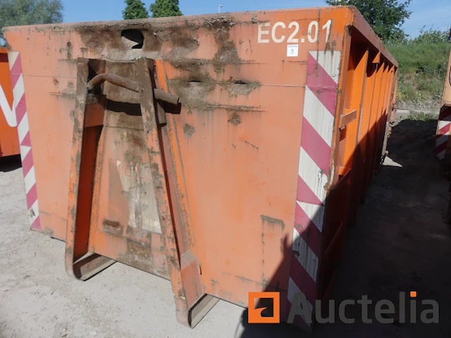 Ref:ec2.01 - gesloten container 16 m³ eng - afbeelding 3 van  13