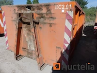 Ref:ec2.01 - gesloten container 16 m³ eng - afbeelding 3 van  13