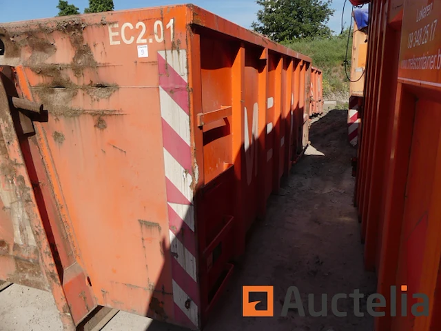 Ref:ec2.01 - gesloten container 16 m³ eng - afbeelding 9 van  13