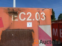 Ref:ec2.03 - gesloten container 16 m³ ang