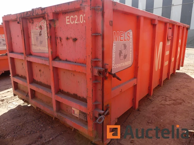 Ref:ec2.03 - gesloten container 16 m³ ang - afbeelding 7 van  9