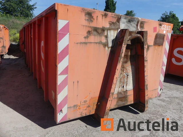 Ref:ec2.03 - gesloten container 16 m³ ang - afbeelding 8 van  9