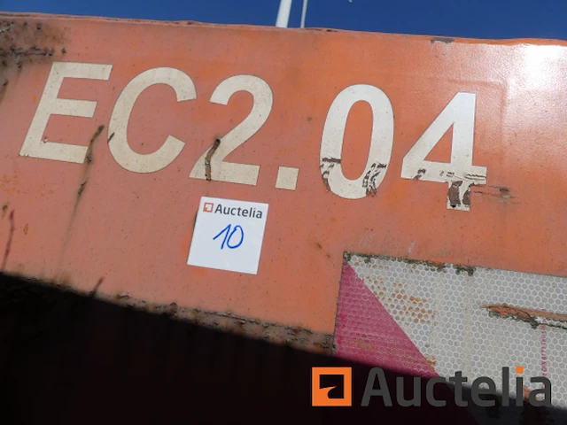 Ref:ec2.04 - gesloten container 16 m³ ang - afbeelding 2 van  11