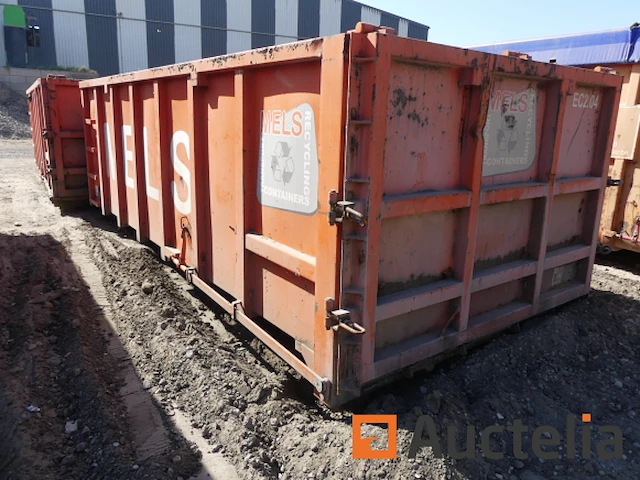 Ref:ec2.04 - gesloten container 16 m³ ang - afbeelding 9 van  11