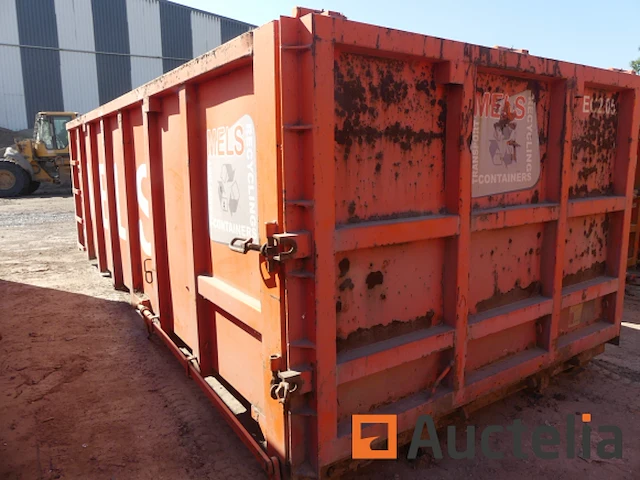 Ref:ec2.05 - gesloten container 16 m³ eng - afbeelding 2 van  7