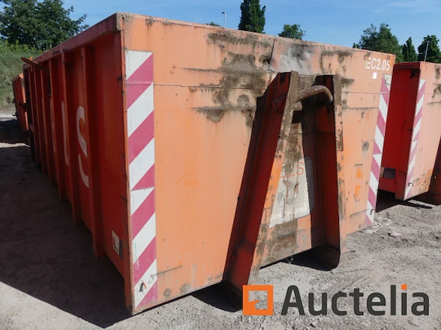 Ref:ec2.05 - gesloten container 16 m³ eng - afbeelding 3 van  7