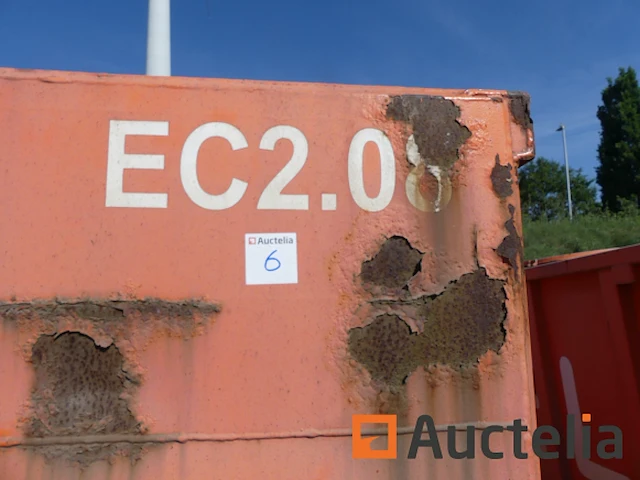 Ref:ec2.08 - gesloten container 16 m³ ang - afbeelding 3 van  11