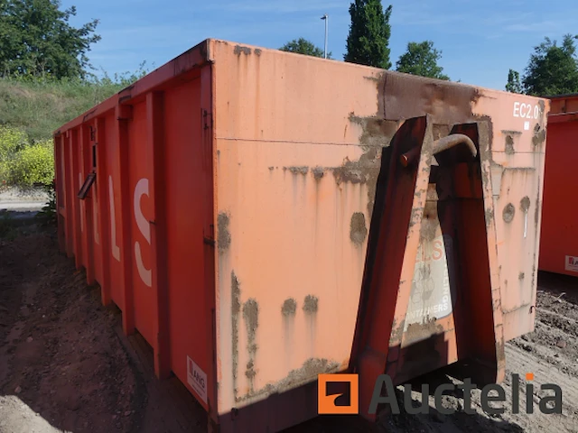 Ref:ec2.08 - gesloten container 16 m³ ang - afbeelding 6 van  11