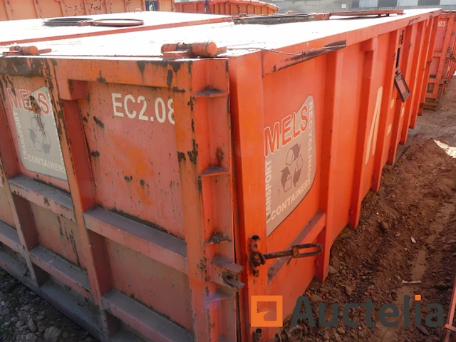 Ref:ec2.08 - gesloten container 16 m³ ang - afbeelding 8 van  11