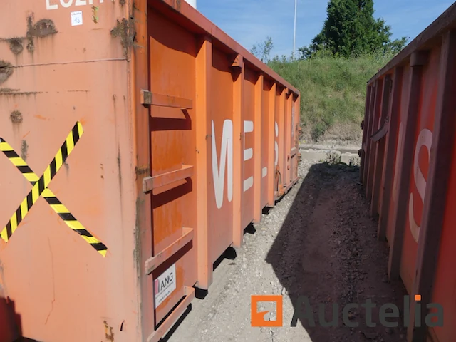 Ref:ec2.11 - gesloten container 16 m³ ang - afbeelding 1 van  11