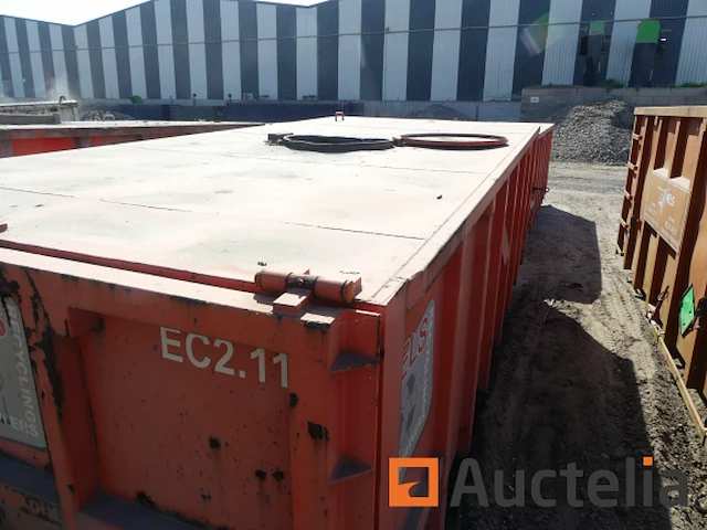 Ref:ec2.11 - gesloten container 16 m³ ang - afbeelding 5 van  11