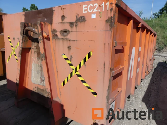 Ref:ec2.11 - gesloten container 16 m³ ang - afbeelding 10 van  11