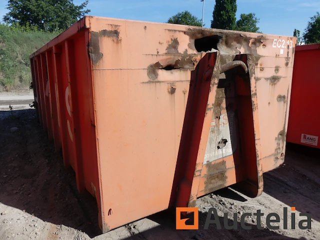 Ref:ec2.13 - gesloten container 16 m³ eng - afbeelding 1 van  9