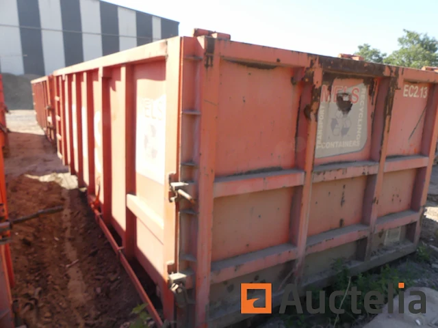 Ref:ec2.13 - gesloten container 16 m³ eng - afbeelding 3 van  9