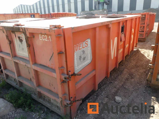 Ref:ec2.13 - gesloten container 16 m³ eng - afbeelding 4 van  9