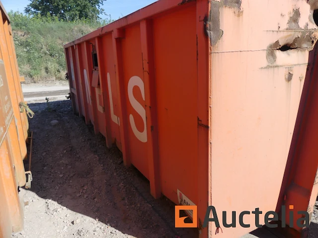 Ref:ec2.13 - gesloten container 16 m³ eng - afbeelding 5 van  9