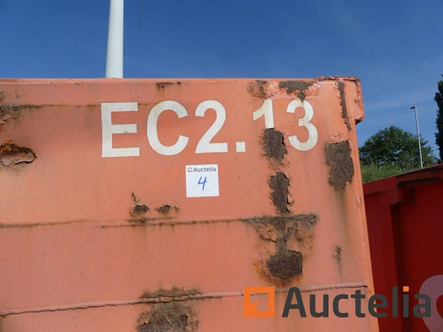 Ref:ec2.13 - gesloten container 16 m³ eng - afbeelding 6 van  9