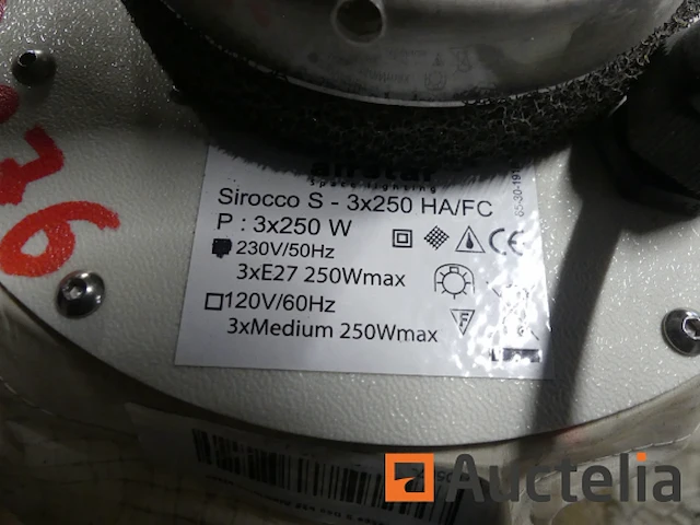 Ref:ec276 - bouw lamp r star scirocco s - afbeelding 4 van  9