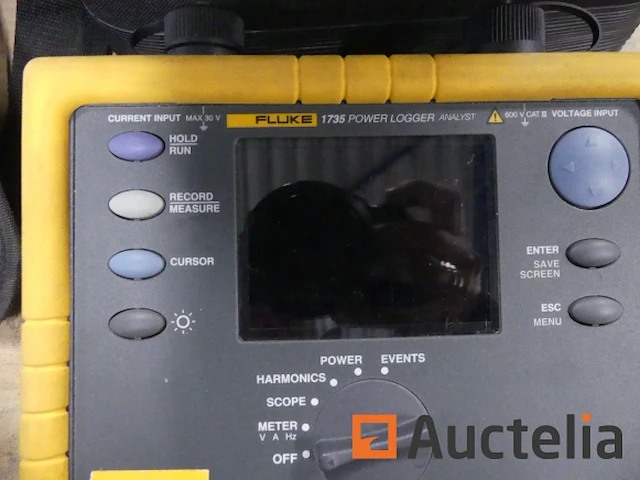 Ref:ec342 - fluke 1735 vermogen onderste draagbare netwerk analyzer - afbeelding 1 van  6
