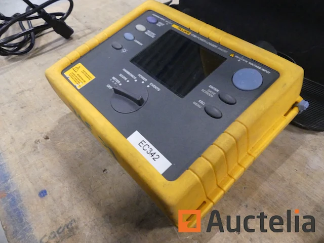 Ref:ec342 - fluke 1735 vermogen onderste draagbare netwerk analyzer - afbeelding 6 van  6