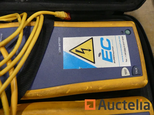 Ref:ec387 - fluke dtx1800 kabel tester - afbeelding 3 van  6