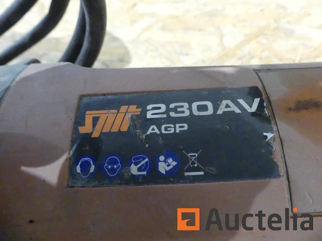 Ref:groen label: 9147021095 - spit 230av agp grinder - ref: 7502-191 - afbeelding 2 van  4