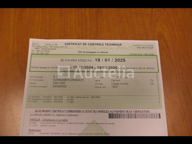 Ref:imat : 1-gem-292 - dieplader daf lf45 (2002-326.743 km) - afbeelding 36 van  47