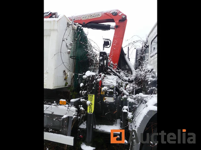 Ref:imat : pli988 - vrachtwagen kipper + hulp hijskraan volvo fle6e 19.0 (2004-216.733 km) - afbeelding 4 van  31