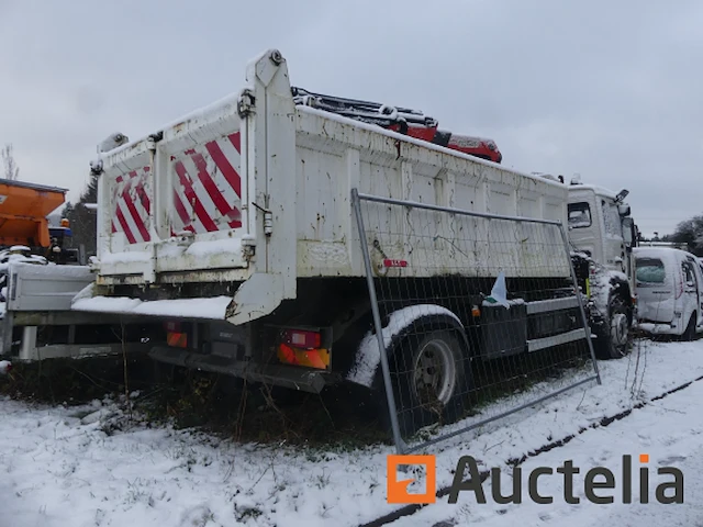 Ref:imat : pli988 - vrachtwagen kipper + hulp hijskraan volvo fle6e 19.0 (2004-216.733 km) - afbeelding 10 van  31
