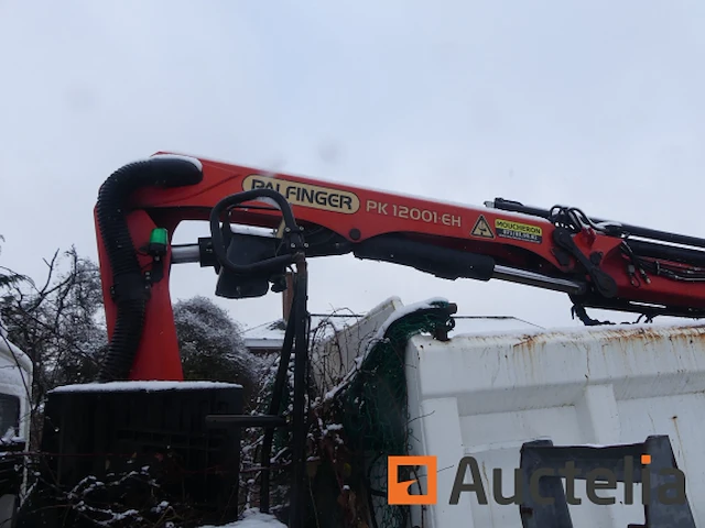 Ref:imat : pli988 - vrachtwagen kipper + hulp hijskraan volvo fle6e 19.0 (2004-216.733 km) - afbeelding 20 van  31