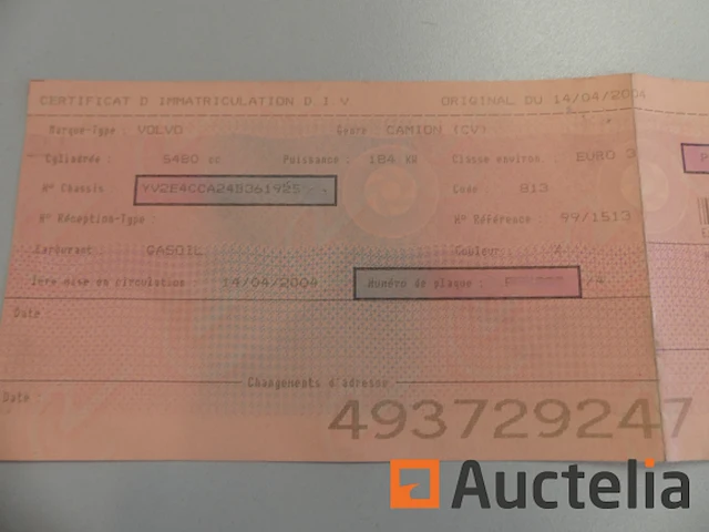 Ref:imat : pli988 - vrachtwagen kipper + hulp hijskraan volvo fle6e 19.0 (2004-216.733 km) - afbeelding 22 van  31