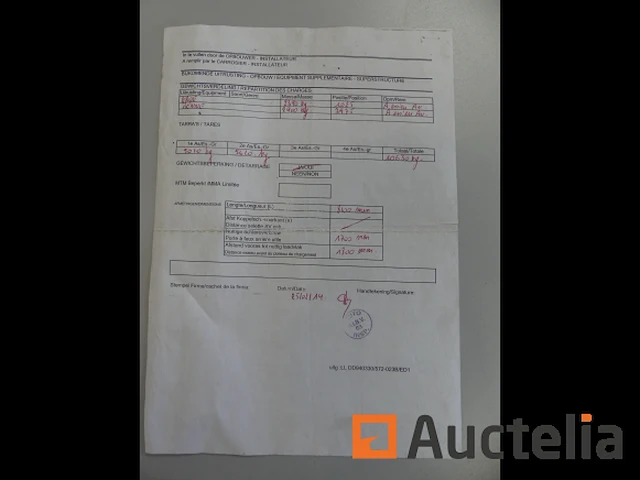 Ref:imat : pli988 - vrachtwagen kipper + hulp hijskraan volvo fle6e 19.0 (2004-216.733 km) - afbeelding 25 van  31