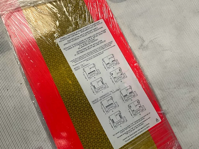 Reflectorplaten voor vrachtwagens (4x) - afbeelding 5 van  5