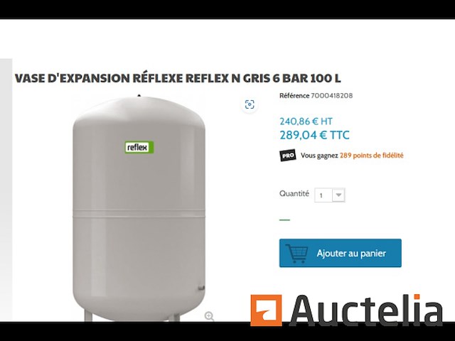 Reflex expansievat 100 l reflex n100 - afbeelding 2 van  8