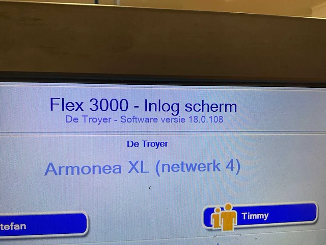 Reflex flex 3000 rvs aanvoerband met spoelbakken en weegunit - afbeelding 3 van  7