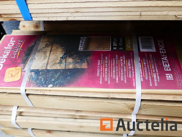 Ref:n009385 - lamellen voor panelen bekafor betafence bekafor collfort - afbeelding 2 van  6