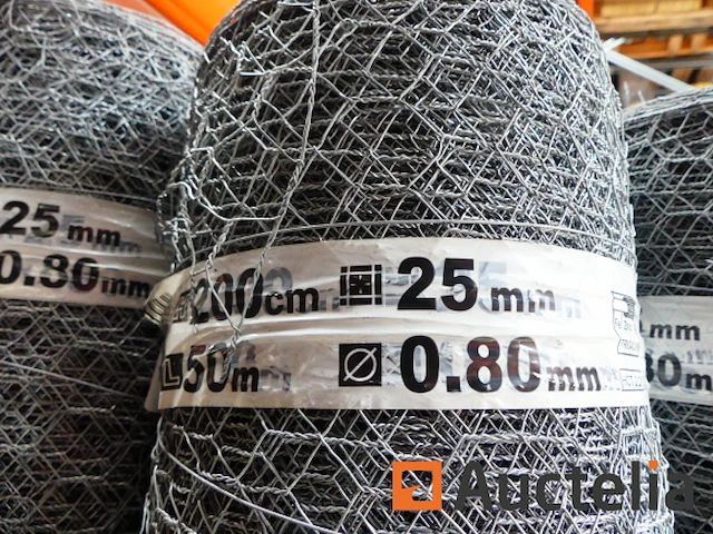 Ref:n010010 - gegalvaniseerd gaas betafence hexanet tri galva mesh 25 mm - afbeelding 1 van  5