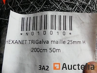 Ref:n010010 - gegalvaniseerd gaas betafence hexanet tri galva mesh 25 mm - afbeelding 2 van  5