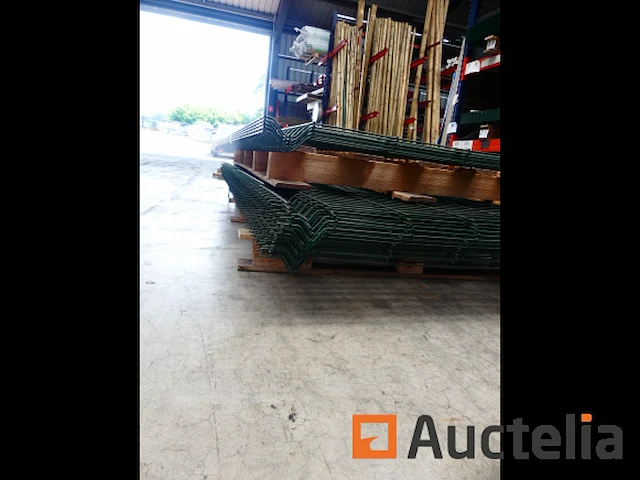 Ref:n010106 - 17 stijve hek panelen nylofor 3d multi panel 6005 200 x 50 - afbeelding 1 van  4
