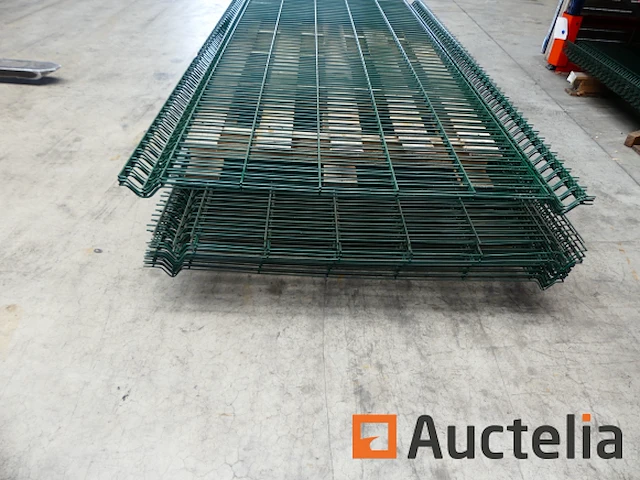 Ref:n010106 - 17 stijve hek panelen nylofor 3d multi panel 6005 200 x 50 - afbeelding 3 van  4
