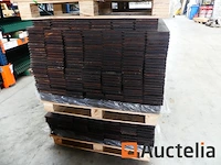 Ref:n010822 - zwart bamboe vlonderhout kik-ko - afbeelding 3 van  6