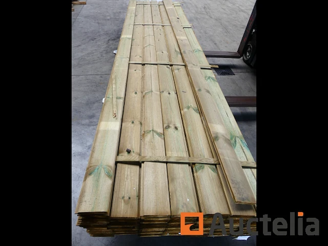 Ref:n013440 - 84 srn geïmpregneerde profielbekledingsplaten klasse 4 - afbeelding 1 van  5