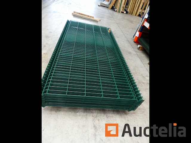Ref:n019750 - 29 stijve hek panelen nylofor 3d paneel 6005 200 x 50 - afbeelding 1 van  3
